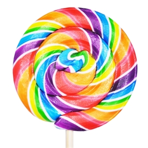 popular product includes our rainbow swhirl lollipop